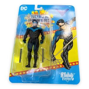 MCFARLANE SUPER‎ POWERS NIGHTWING NEW EXCLUSIVE WALMART KENNER  RETRO